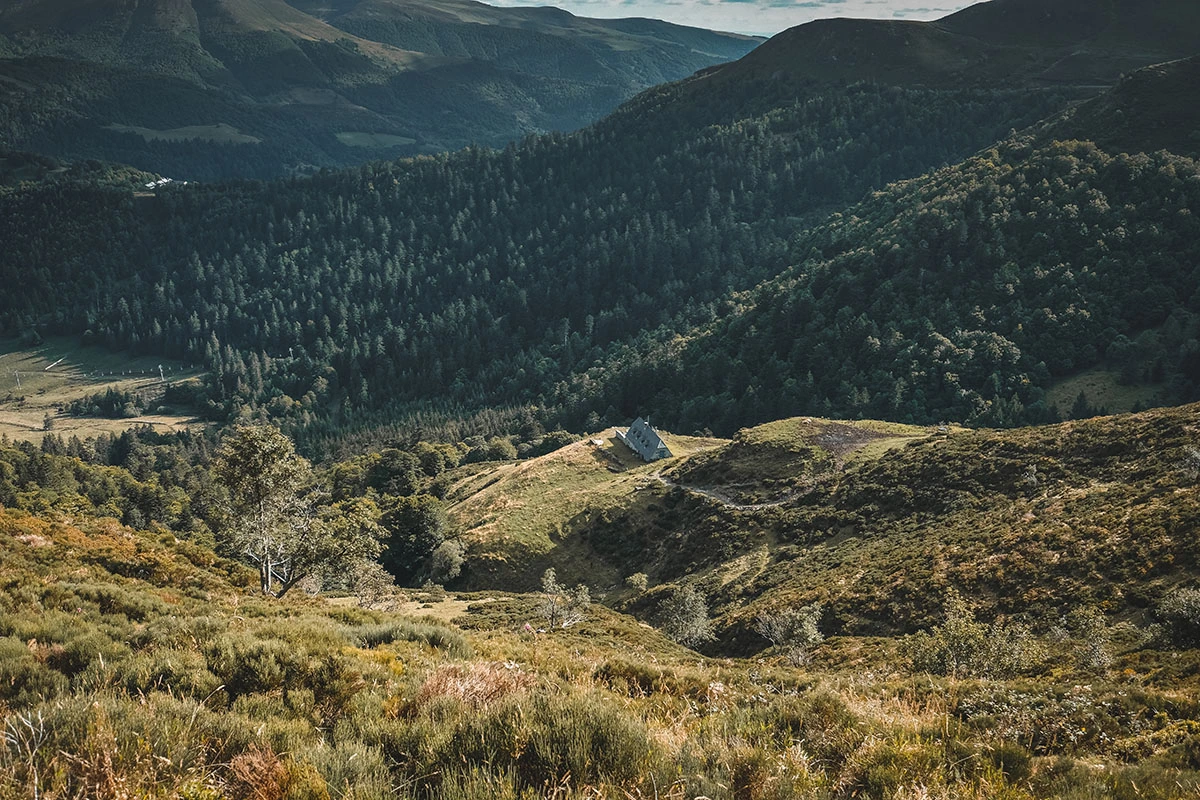 Le buron de Meije-Coste dans le Cantal